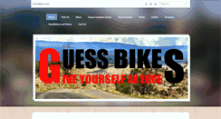 Desktop Screenshot of guessbikes.com